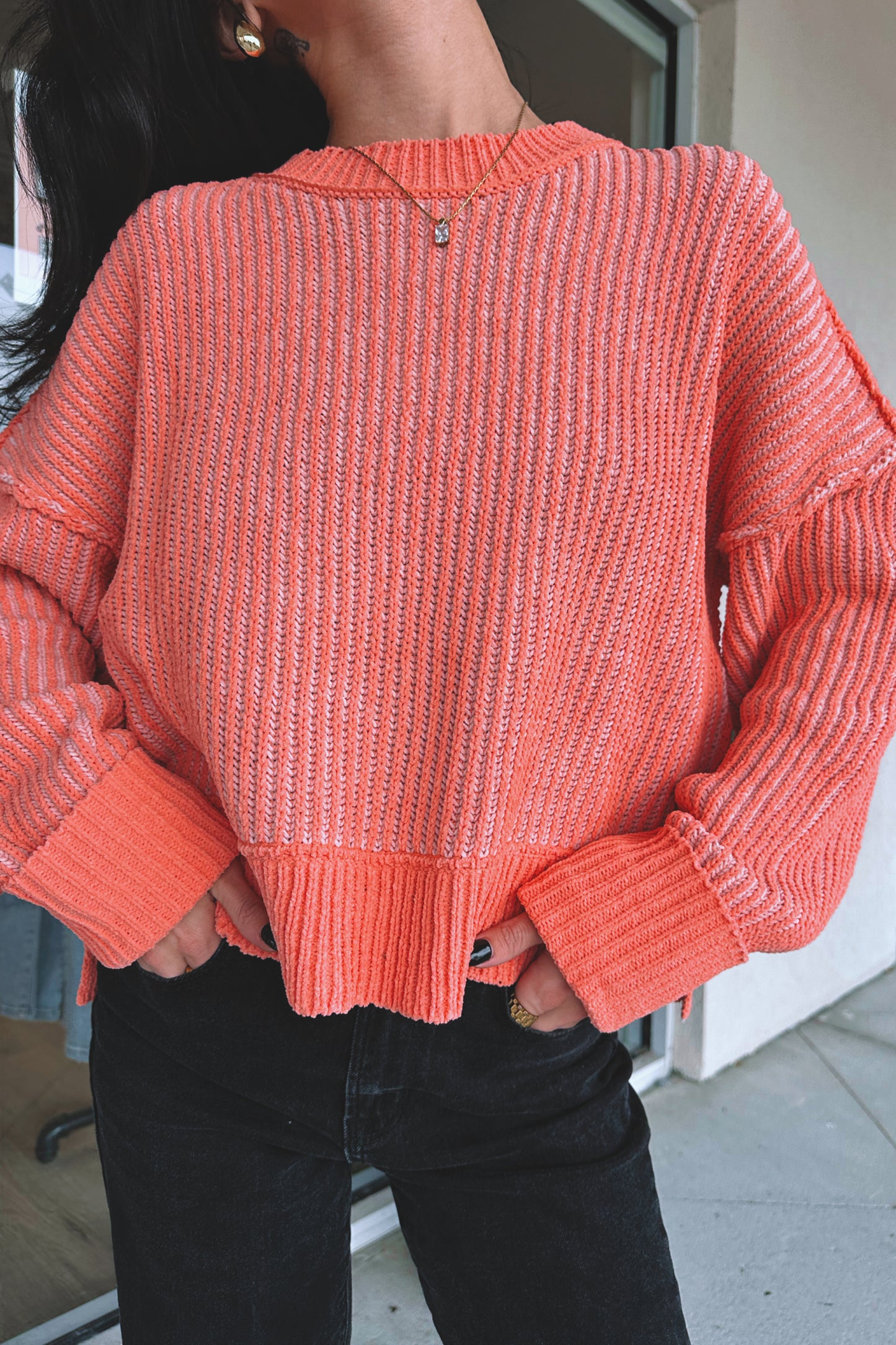 Wesley 2-Tone Sweater