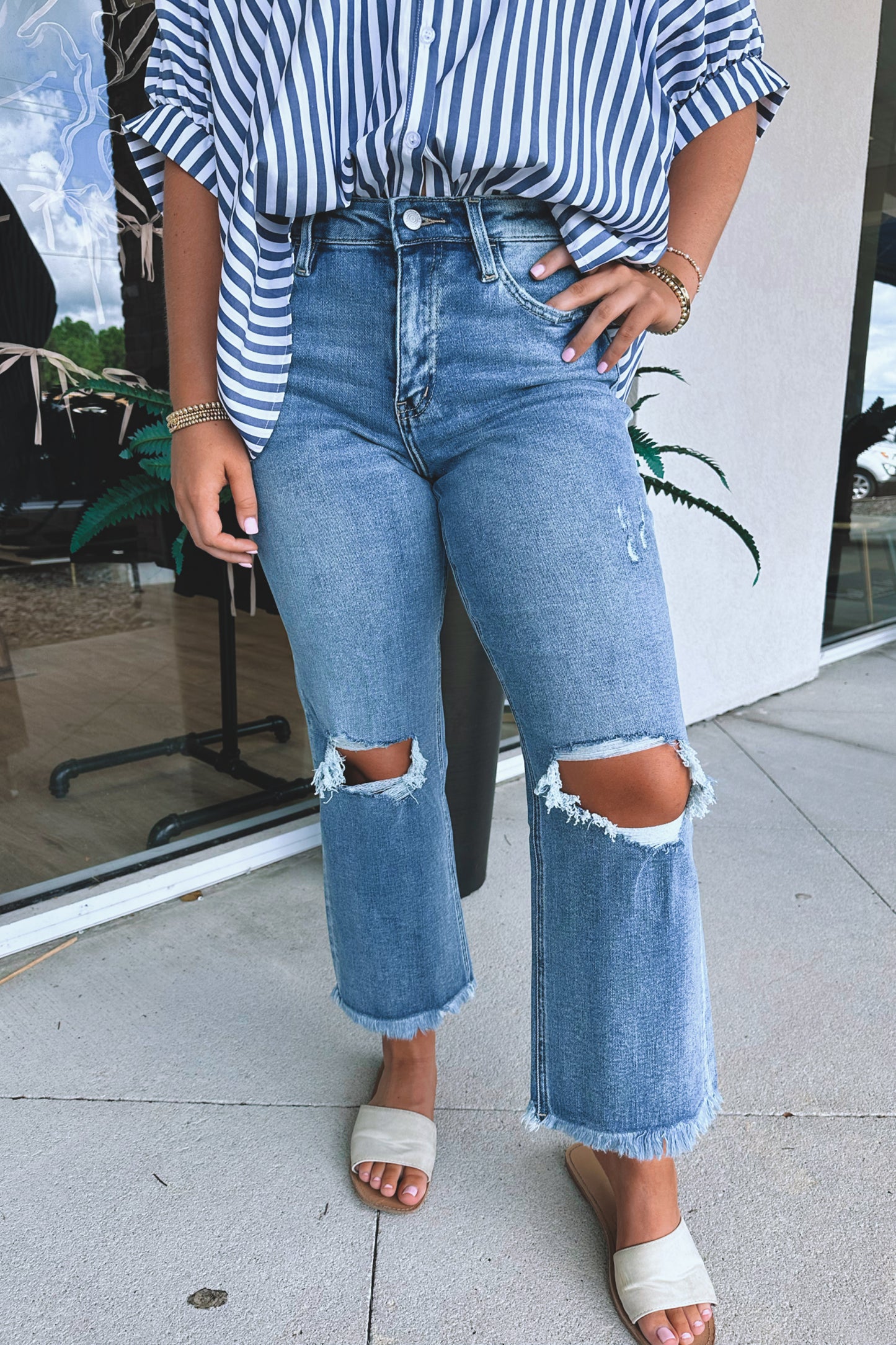 Jordan Crop Jeans