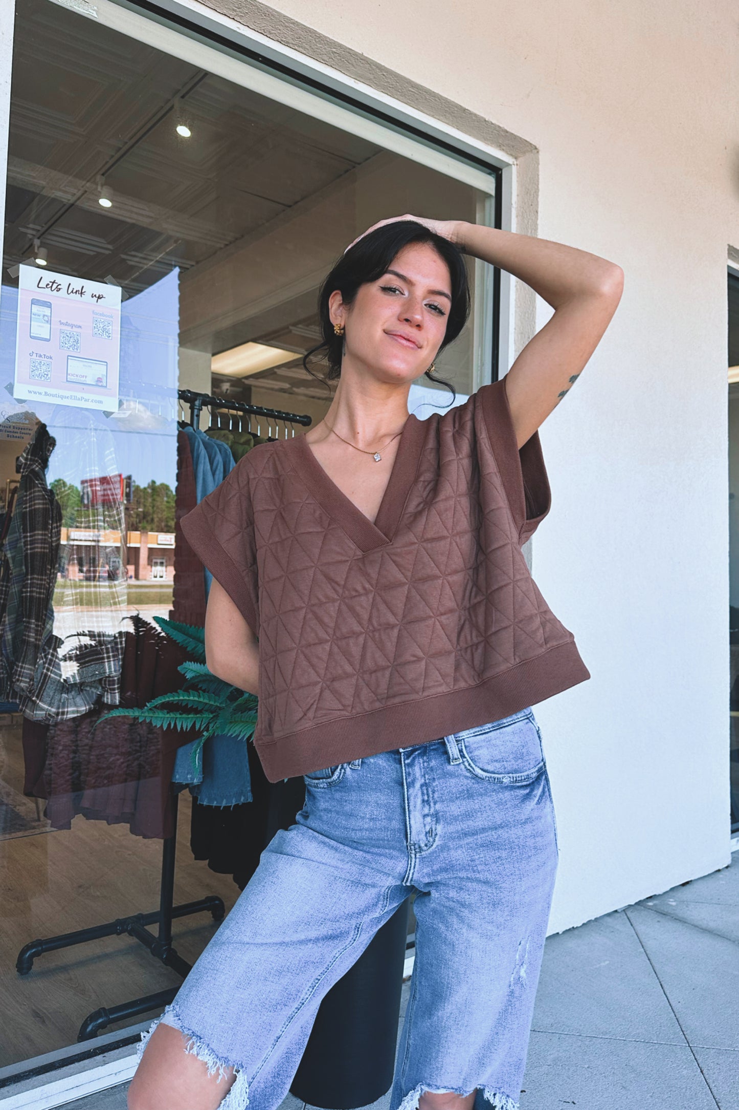 Quilted Cozy Top