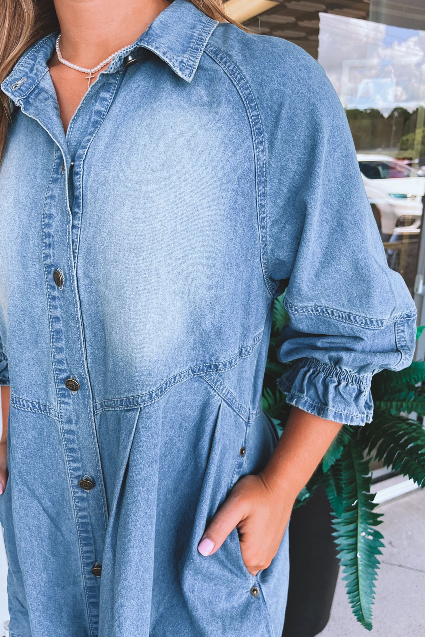 Signature Denim Dress