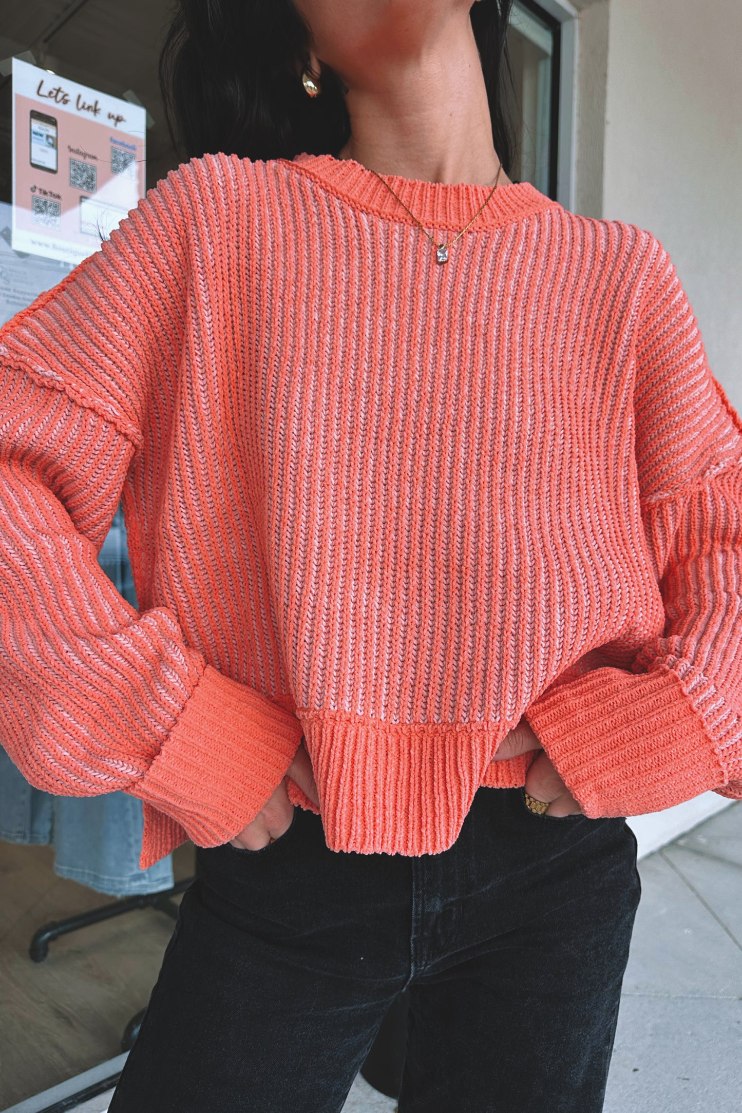 Wesley 2-Tone Sweater