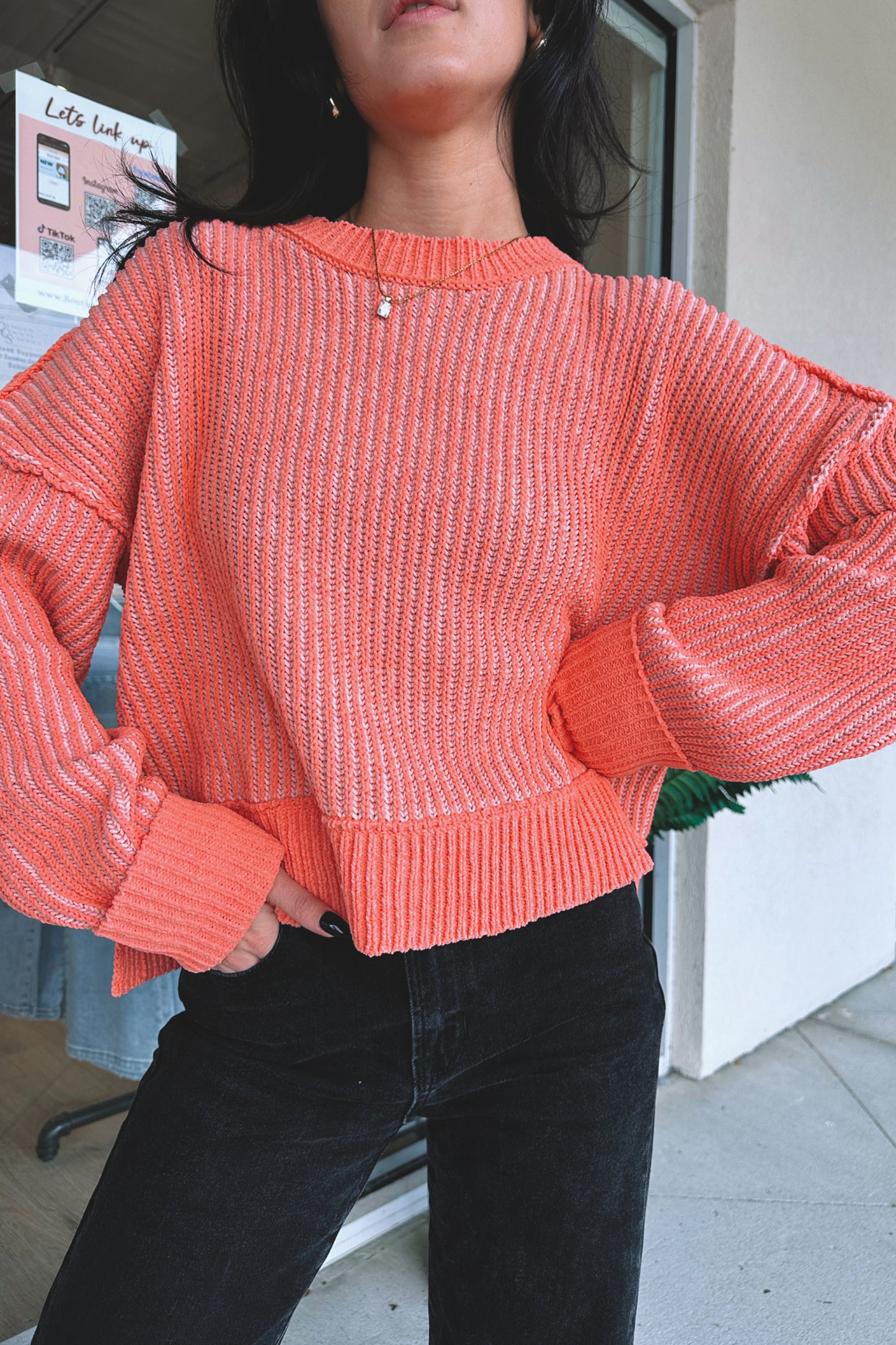 Wesley 2-Tone Sweater