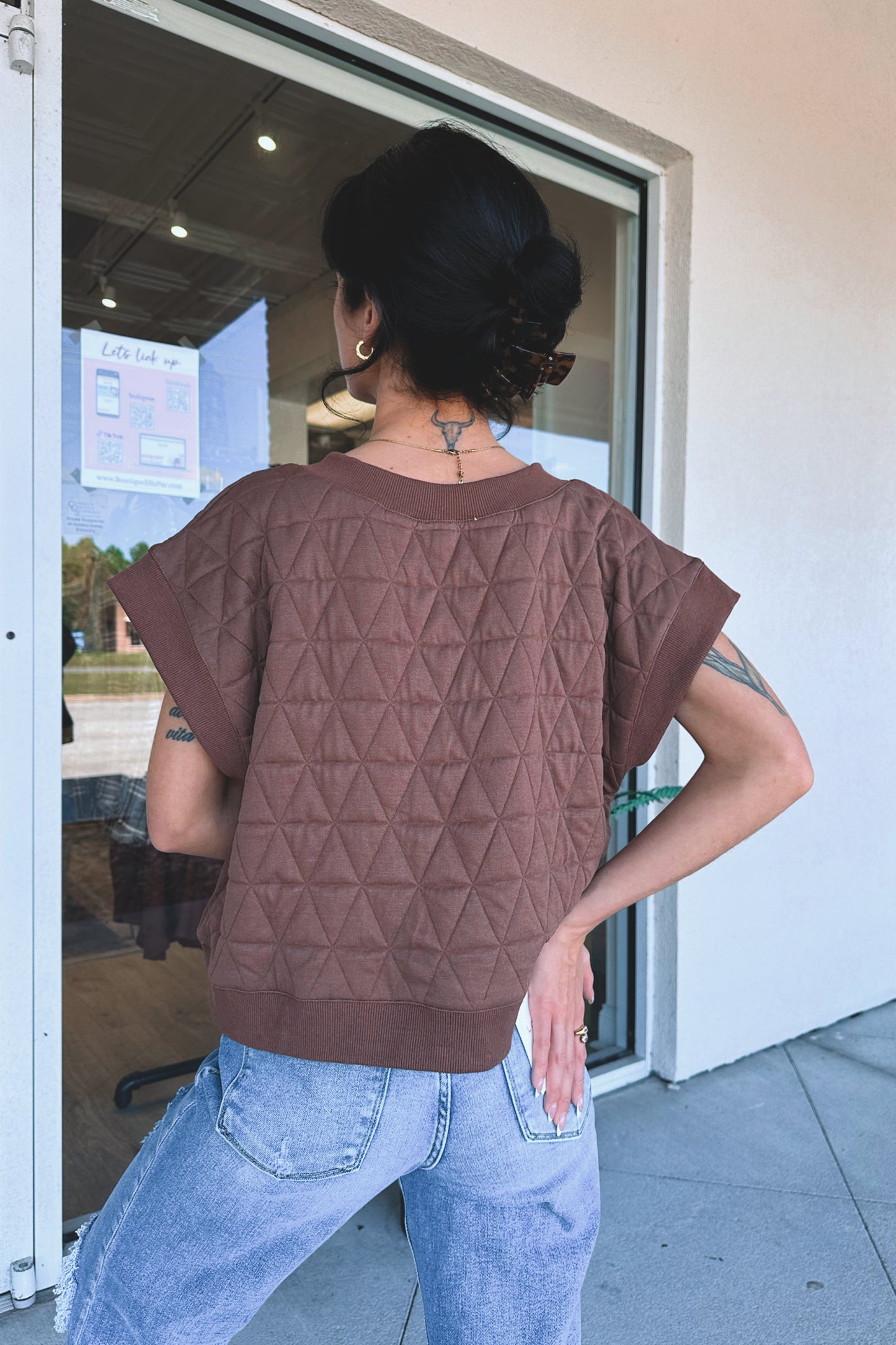 Quilted Cozy Top