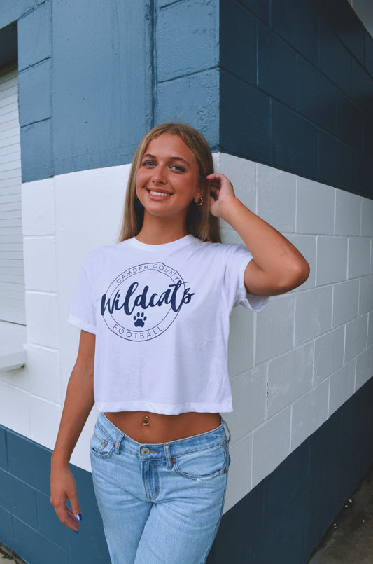 Wildcat Crop Tee