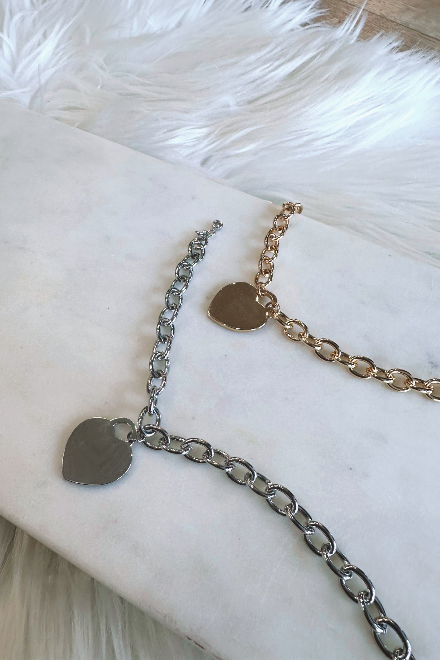 Heart Charm Bracelet