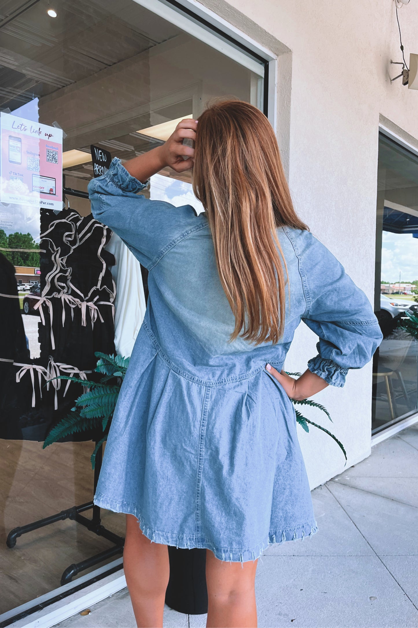 Signature Denim Dress