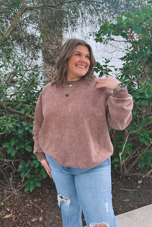 Coffee Date Pullover