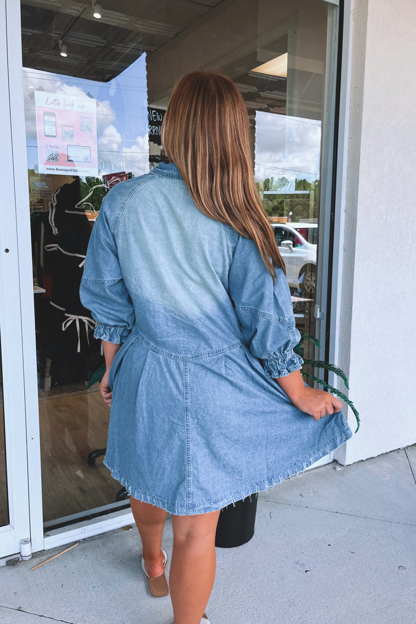 Signature Denim Dress