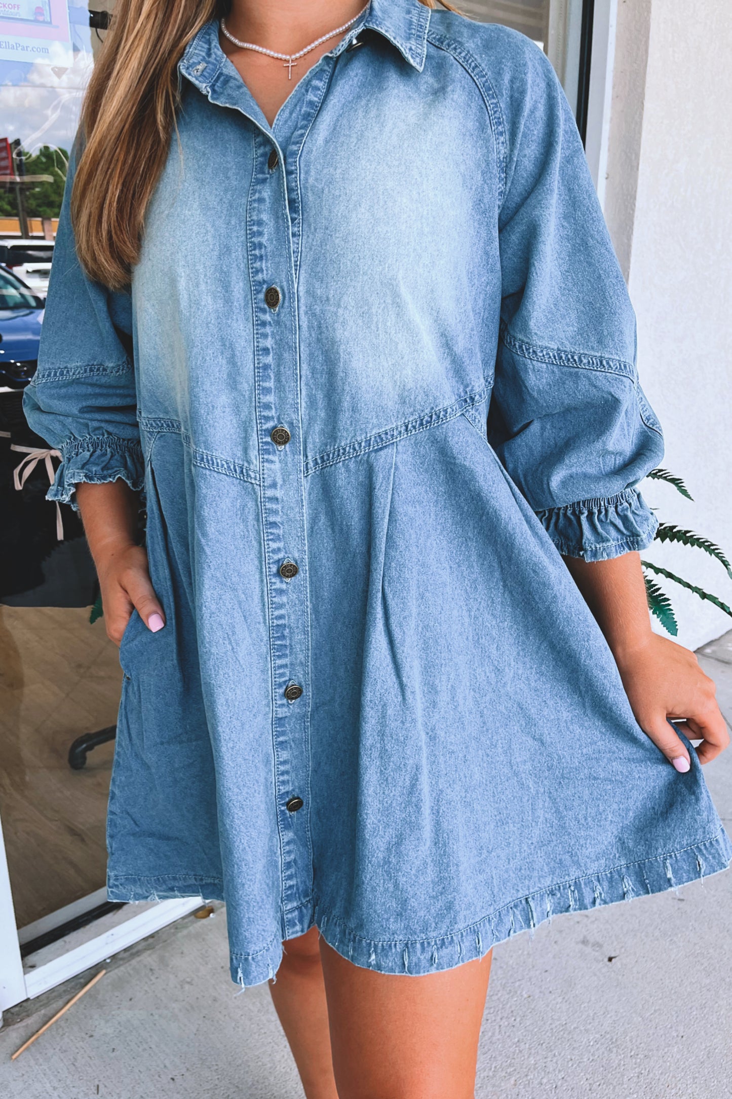 Signature Denim Dress