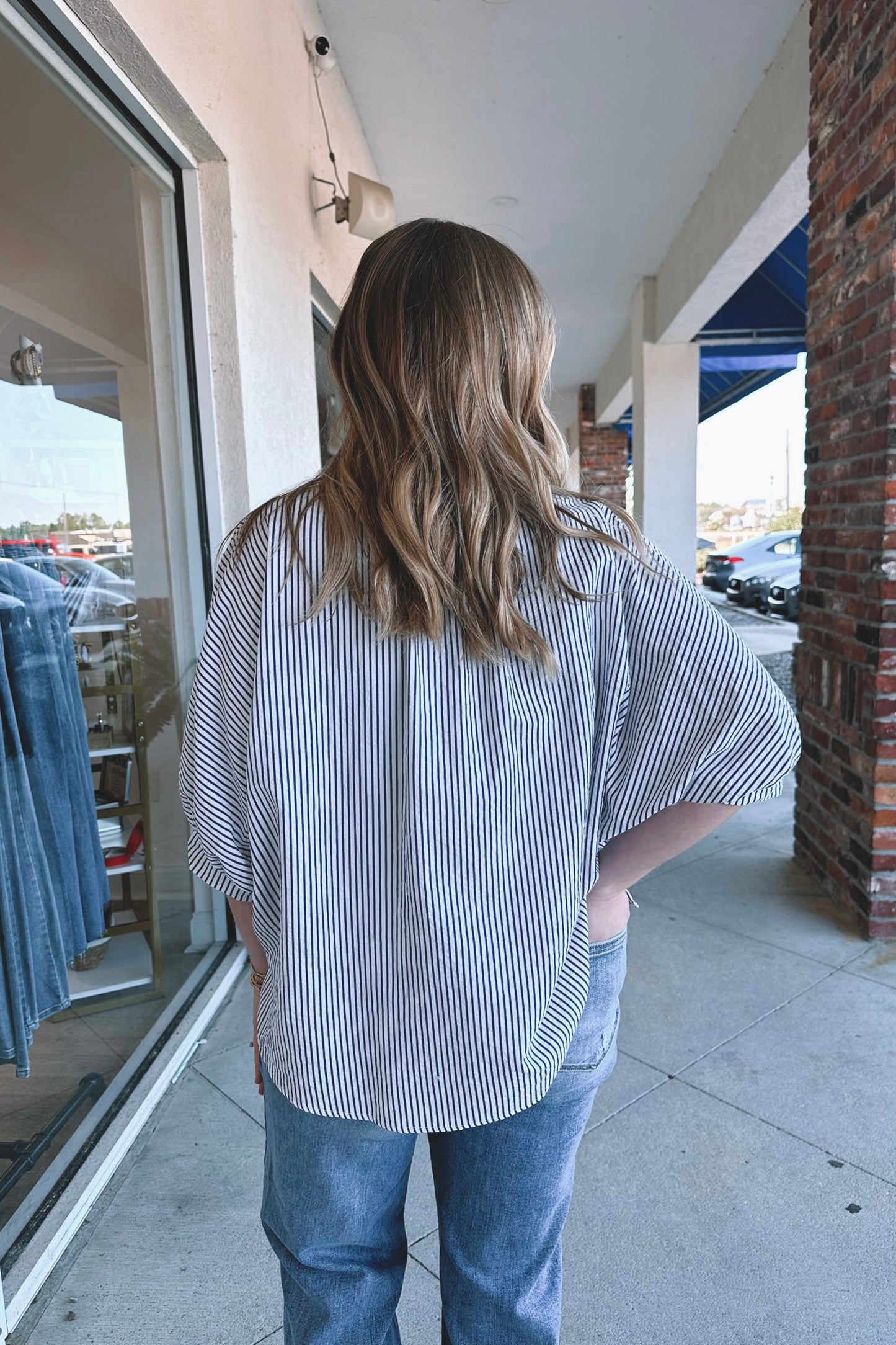 Coasting Striped Top