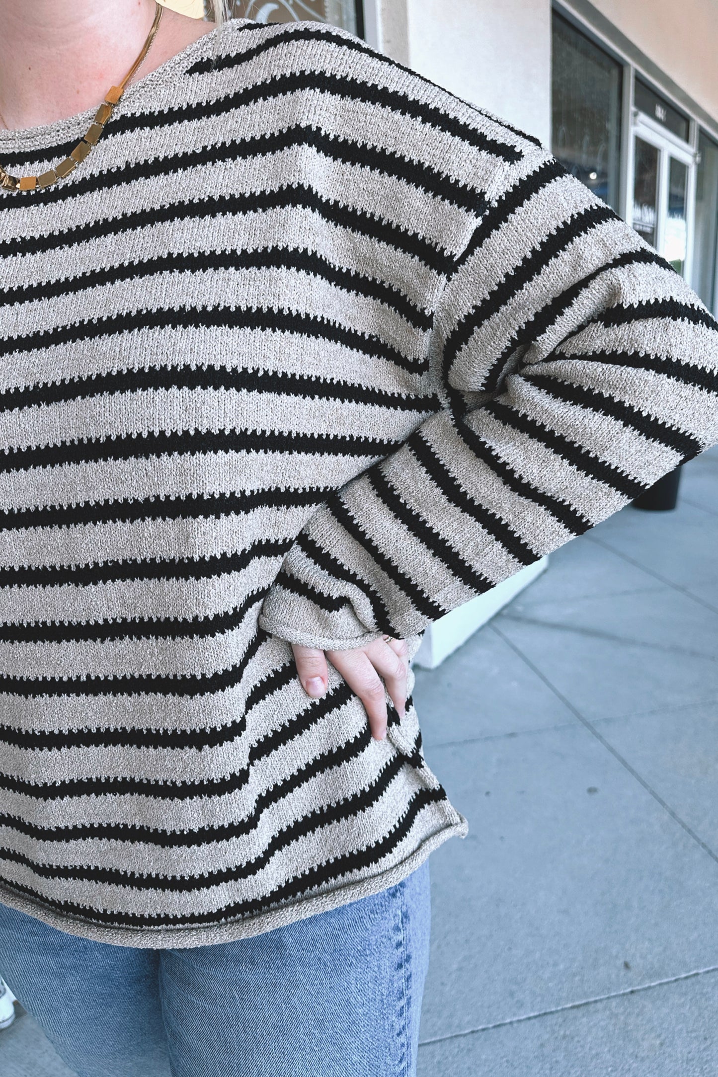 Ziggy Striped Sweater