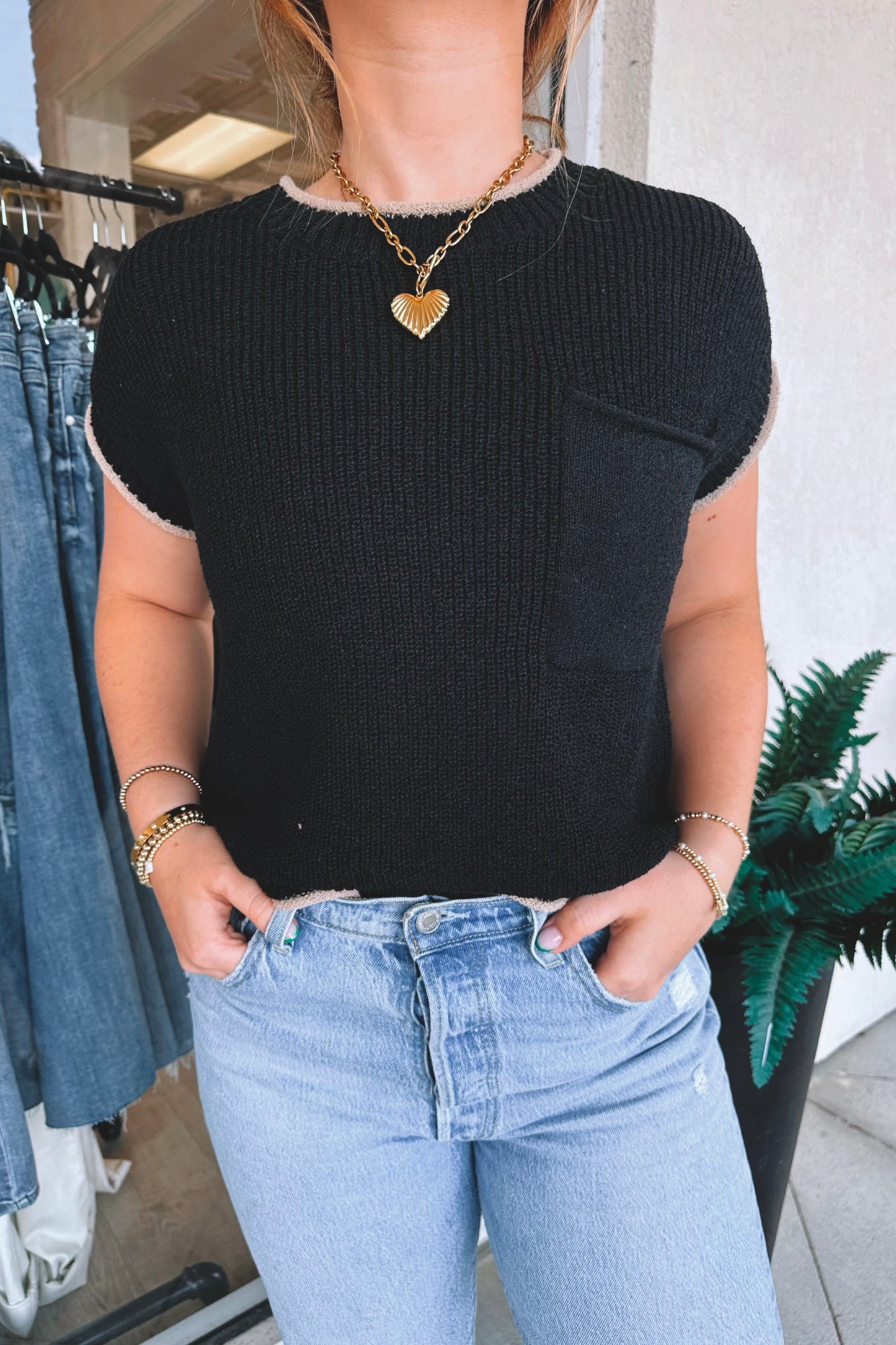 Francesca Knit Top