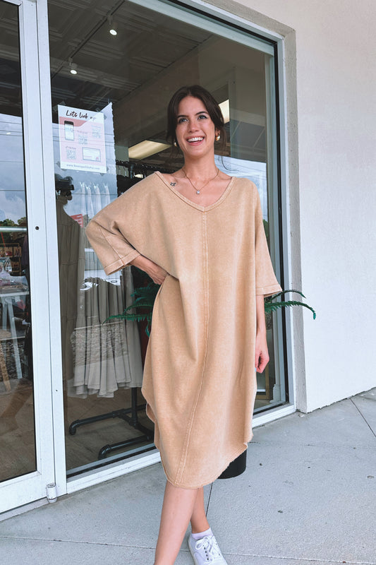 Terry Tunic Dress