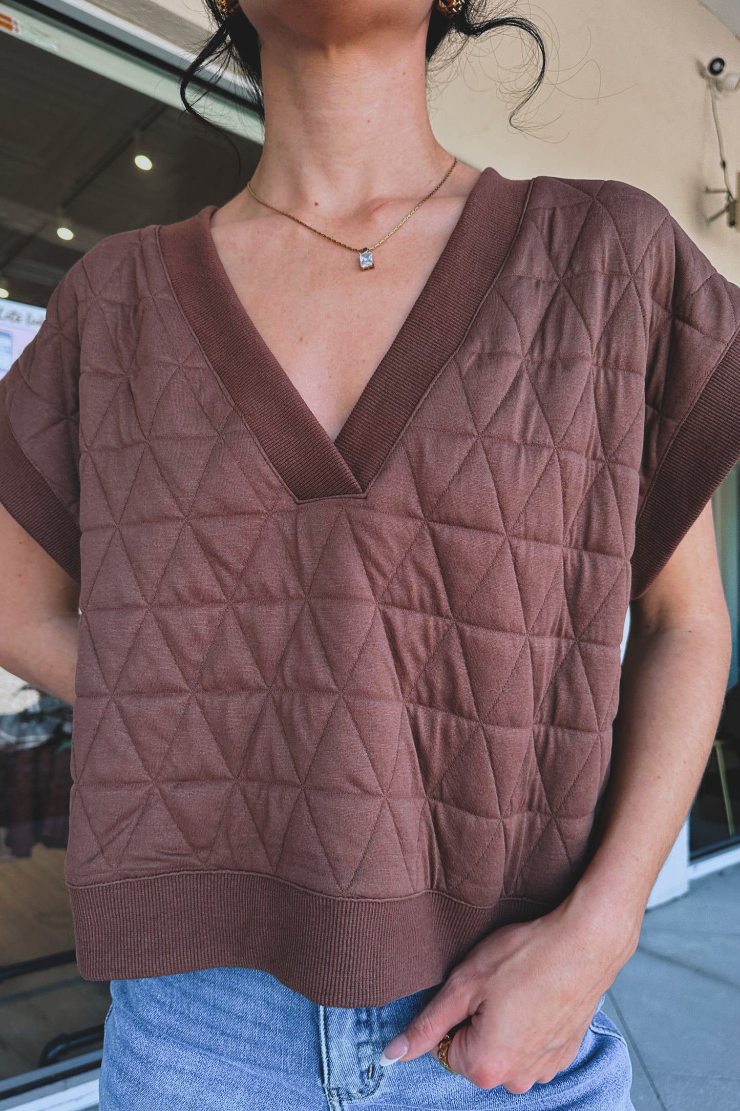 Quilted Cozy Top