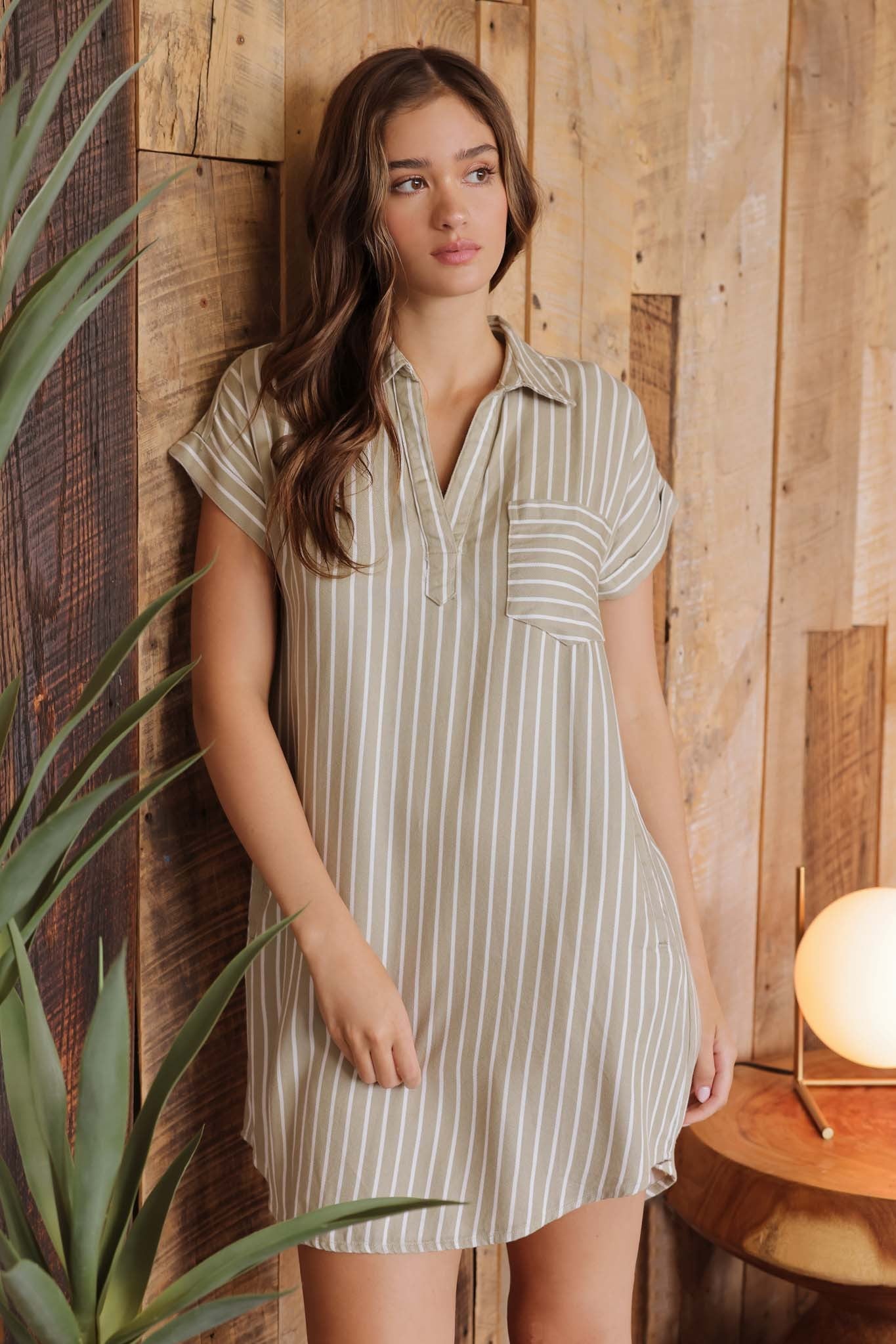 Bungalow Striped Dress