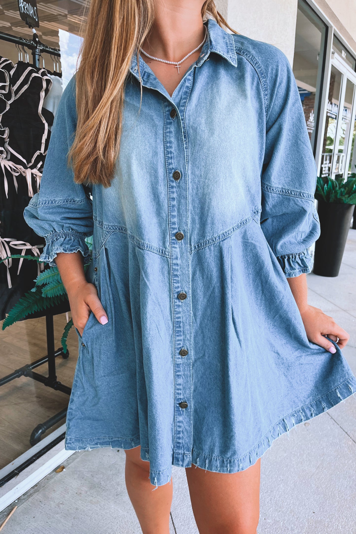 Signature Denim Dress