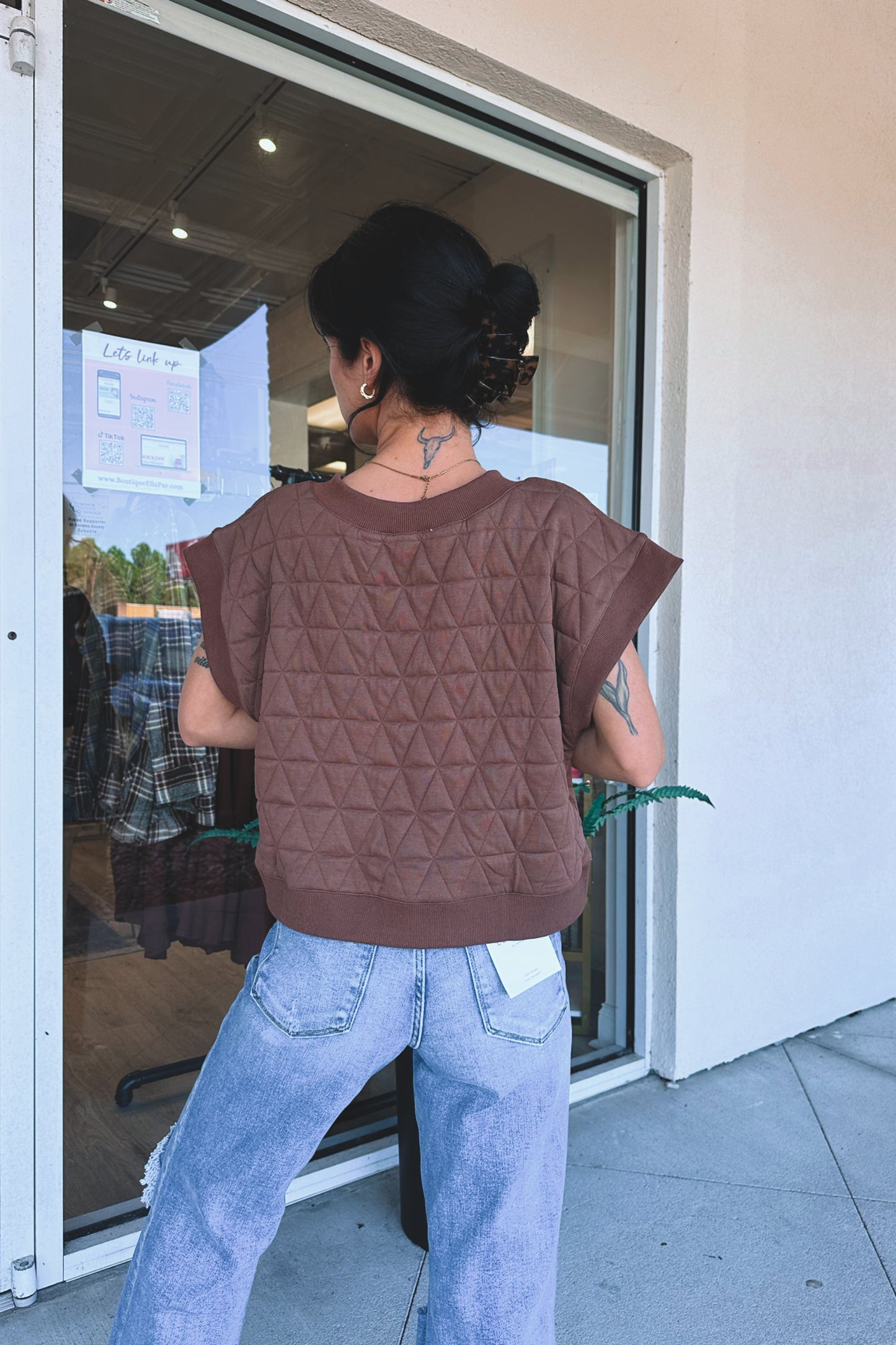 Quilted Cozy Top