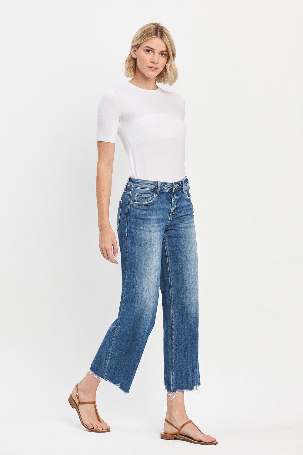 Conrad Wide-Leg Jean