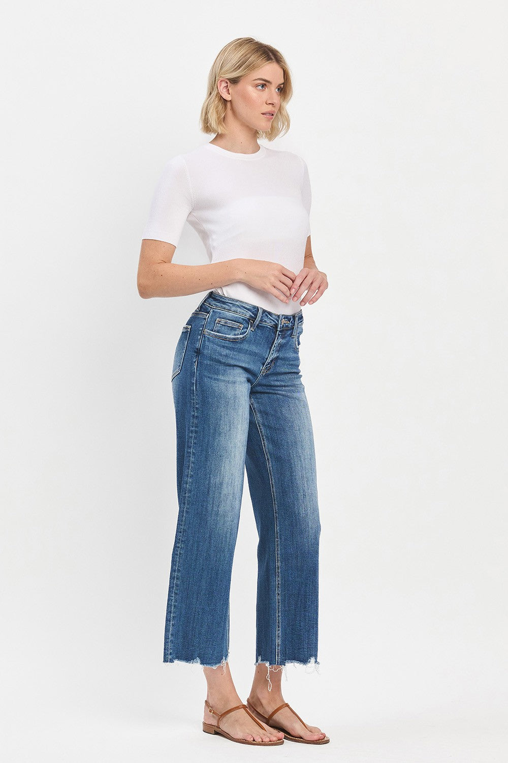 Conrad Wide-Leg Jean