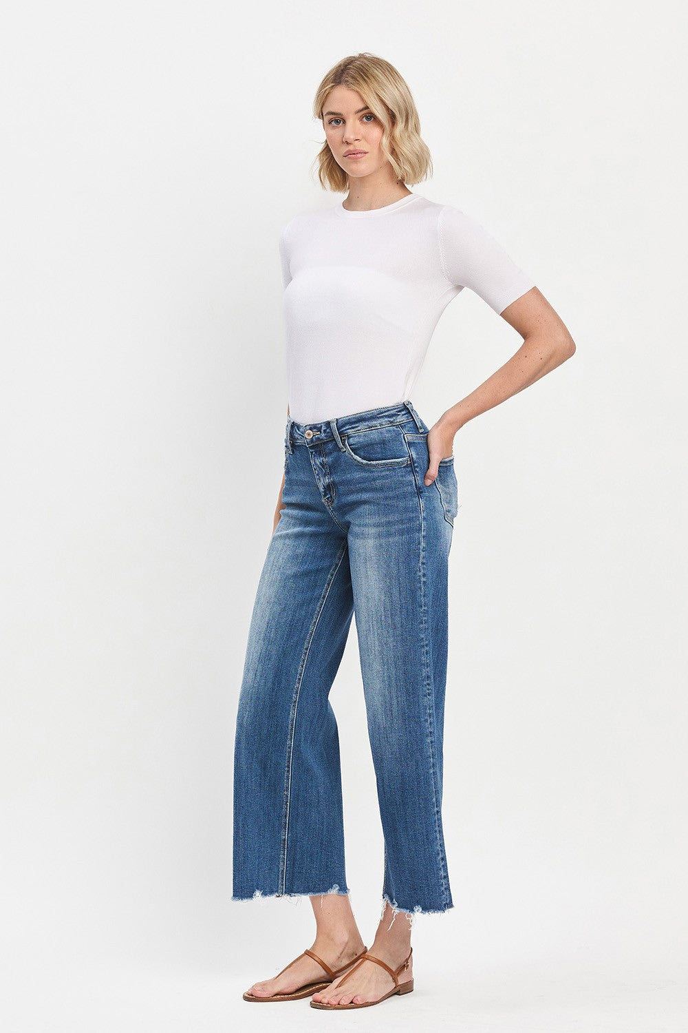 Conrad Wide-Leg Jean