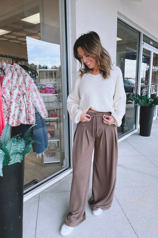 Pria Pleated Pants