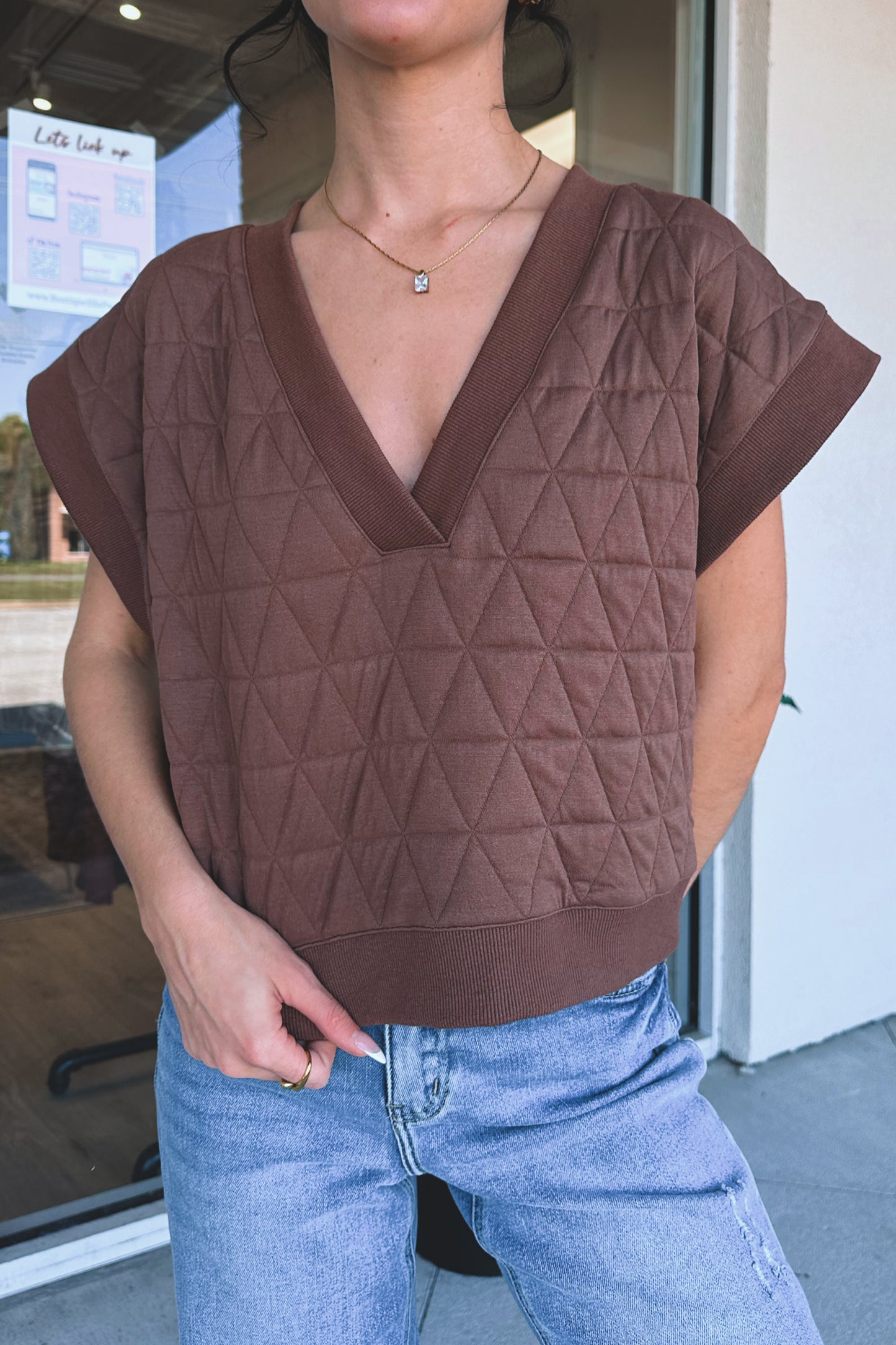 Quilted Cozy Top