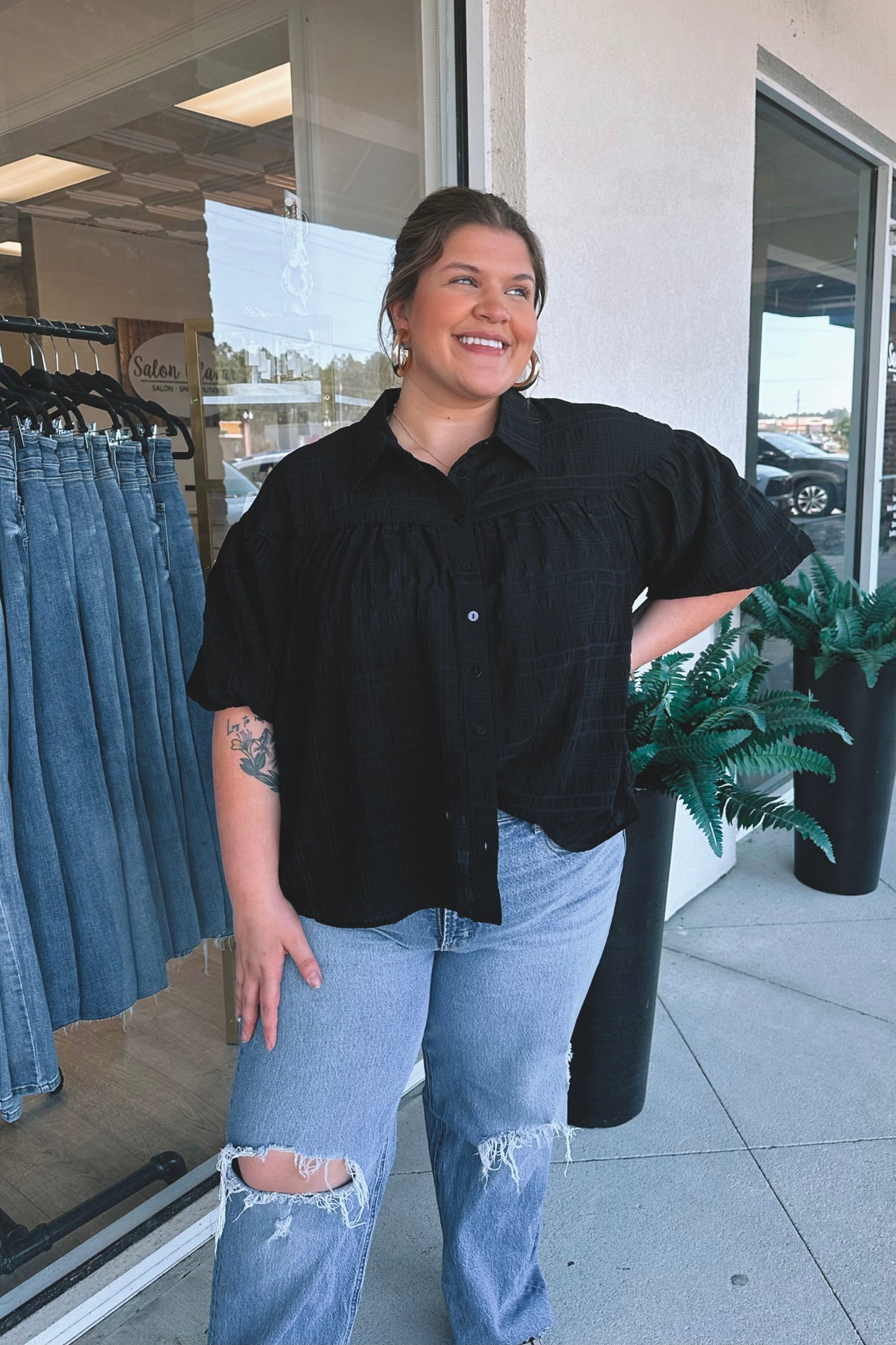 Juliana Button-Down Top