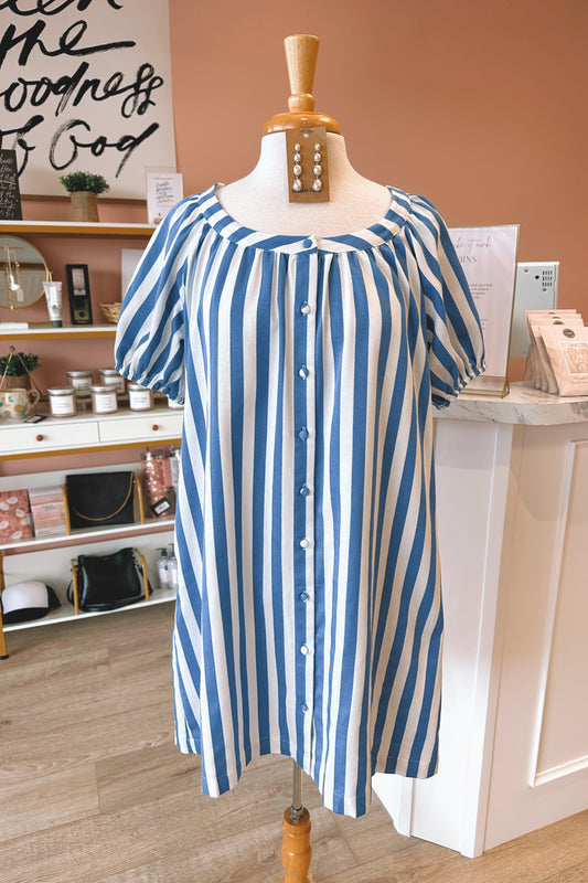 Nantucket Striped Dress