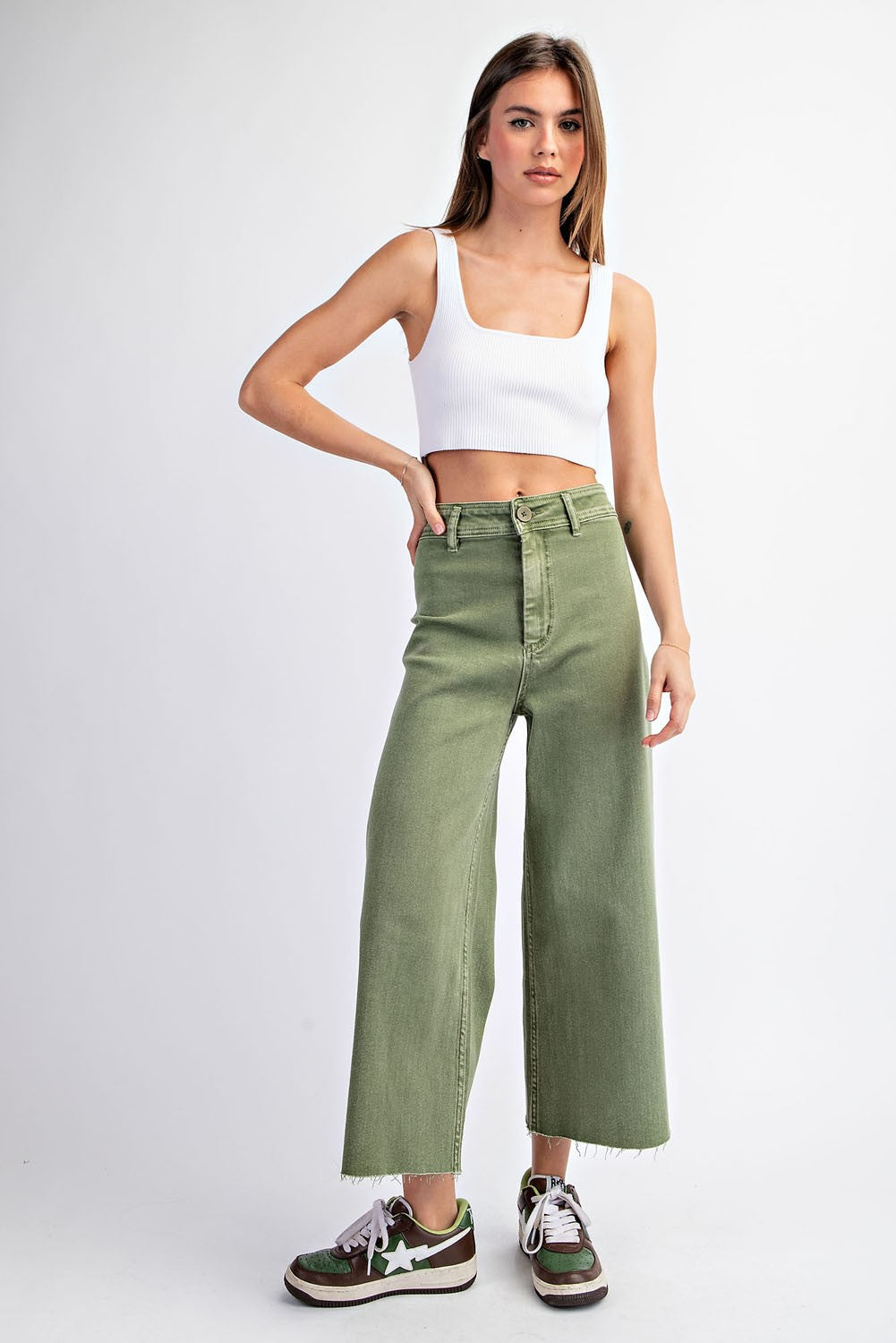 Sage Cropped Pant