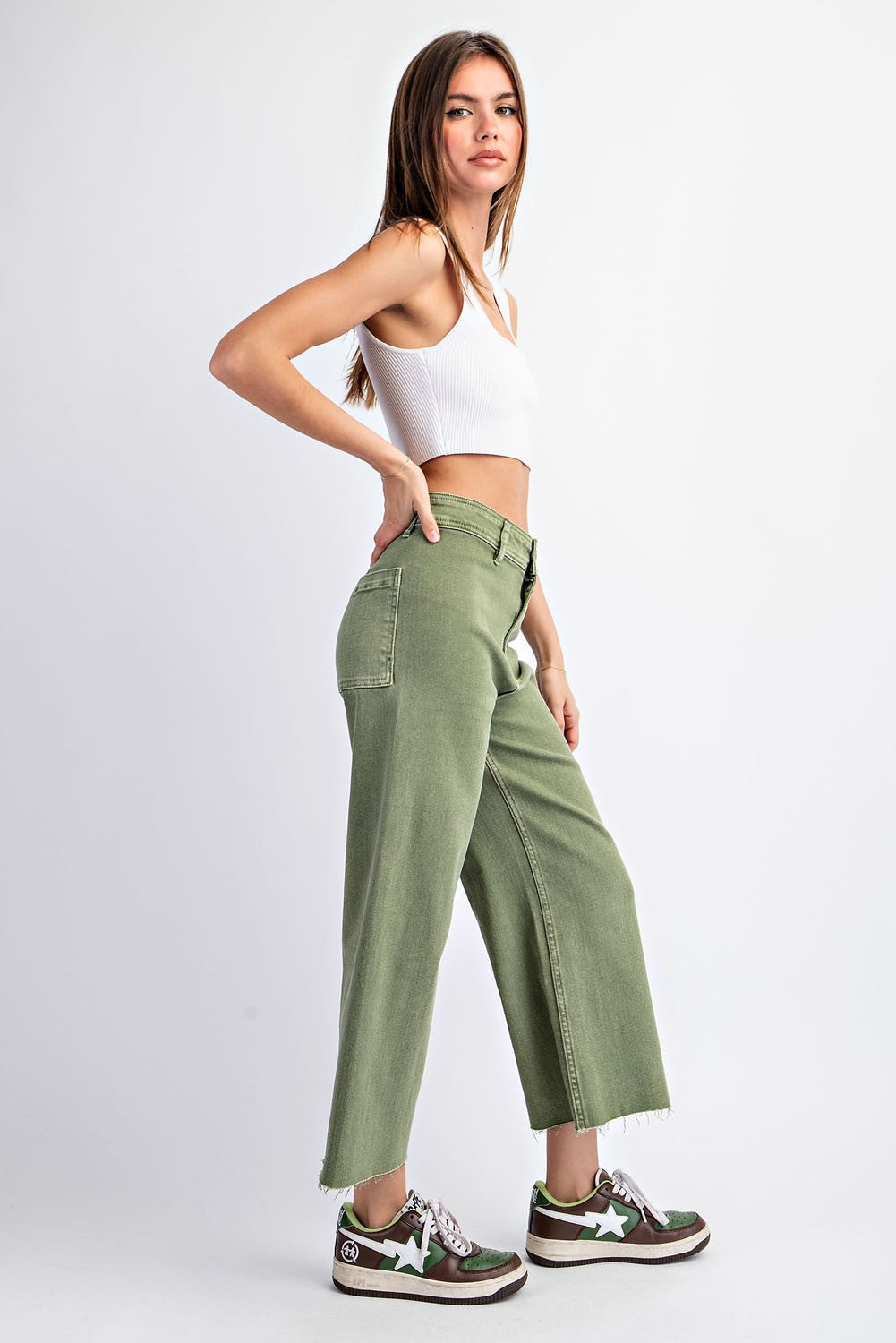 Sage Cropped Pant