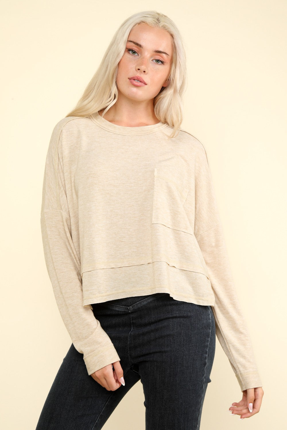 Shai Pocket Top